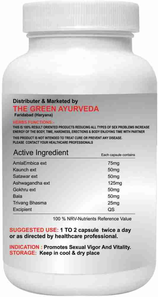 The green ayurveda Virya sudh Price in India Buy The green