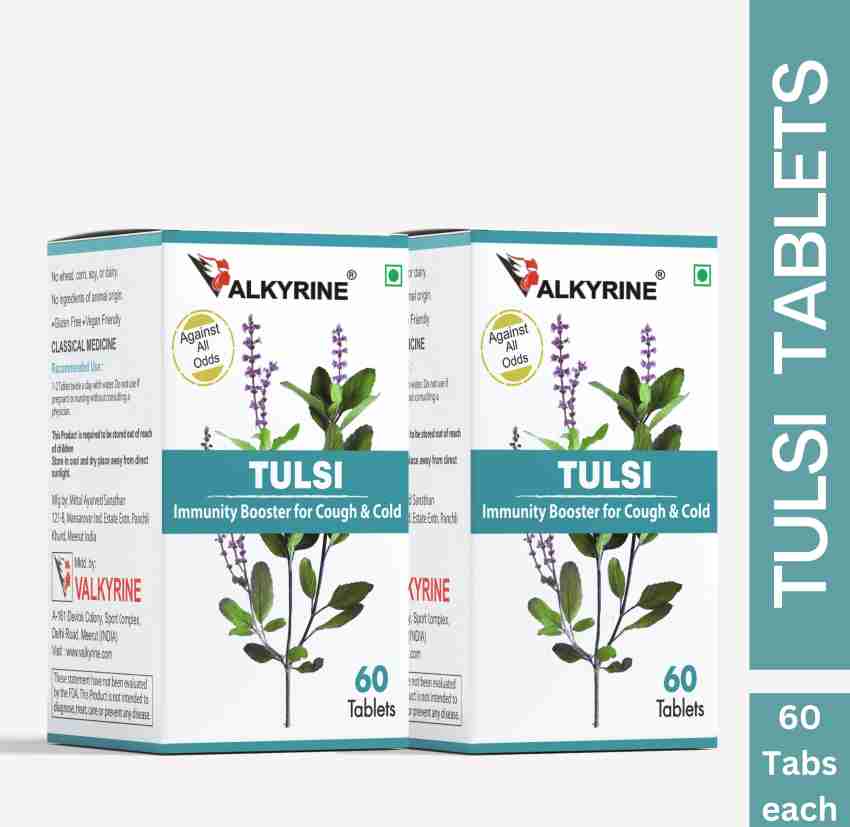 VALKYRINE Tulsi Holy Basil Provides relief in Cough Cold