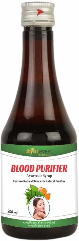 AyurEver Blood Purifier Ayurvedic Syrup 200 ml Price in India - Buy AyurEver Blood Purifier Ayurvedic Syrup 200 ml online at Flipkart.com