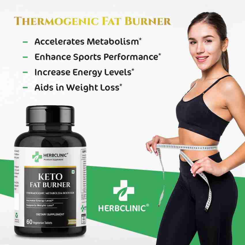 HerbClinic 3X Keto Fat Burner Extreme Weight Loss Belly Fat Slim