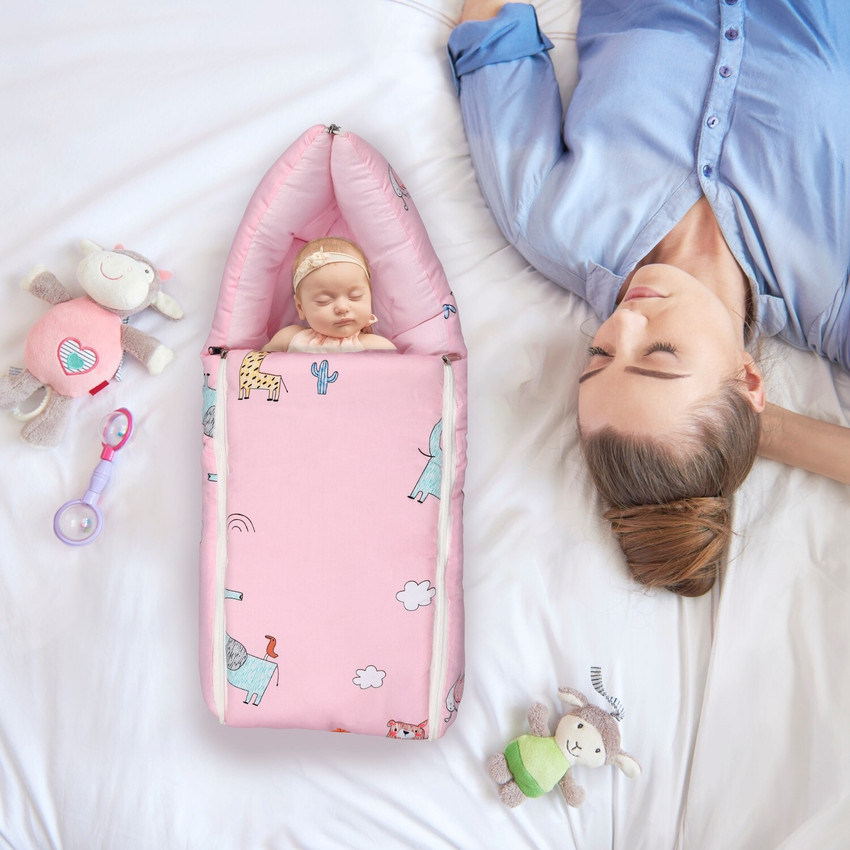 R for Rabbit Snuggy Baby Sleeping Bed for New Born Bedding Set for 0 to 12 Months Blush Pink Baby Bed Bedding Bag Price in India Buy R for Rabbit Snuggy Baby