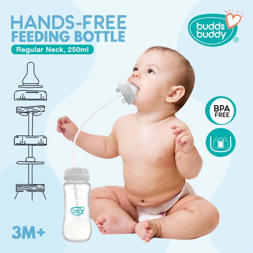 Handless sales baby bottle