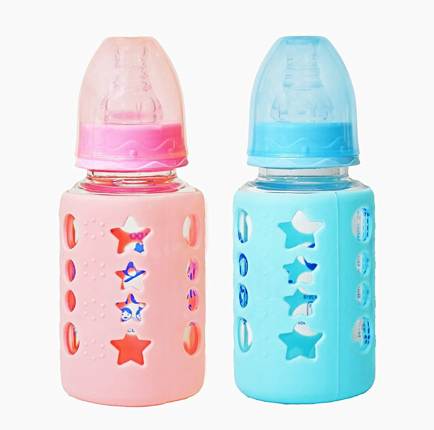 Glass milk feeding bottle new arrivals