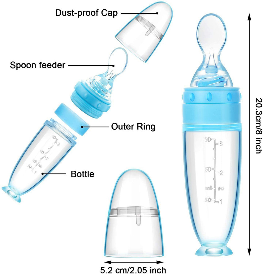 Baby Shark Newborn Toddler Food Supplement Rice Cereal Bottles
