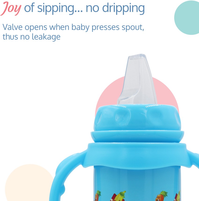 LuvLap Baby Sipper Cup Sipper Bottle Baby Cup & Straw Sipper Cup Mug Set Of  1