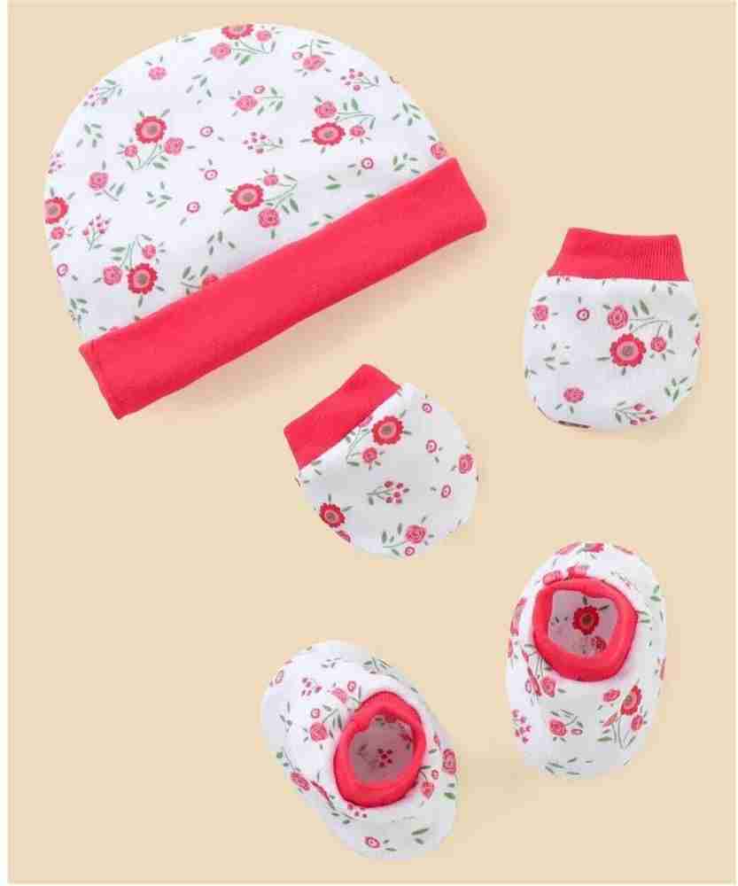 MEEOWMEE New Born Baby Infant Soft Cotton Mitten Sets with Cap and Booties Buy Baby Care Combo in India Flipkart