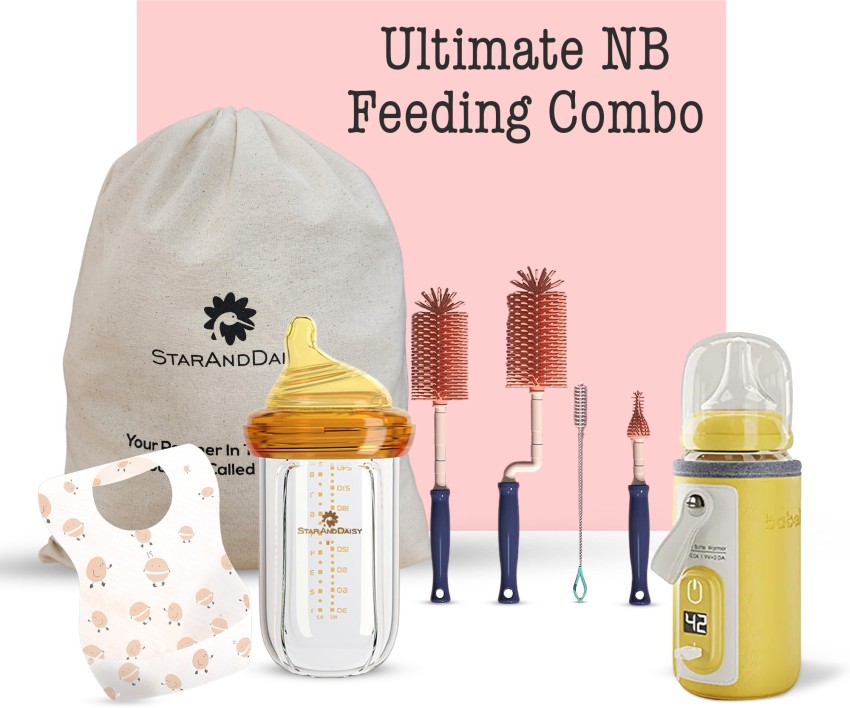 StarAndDaisy Baby Essentials -Ultimate NB Feeding Combo -Premium