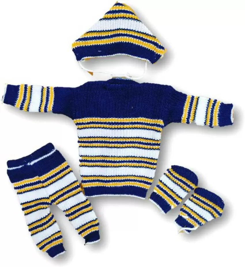 PADDY BABY Boy s Girl s Woolen Winter Wear Clothes 0 1 months