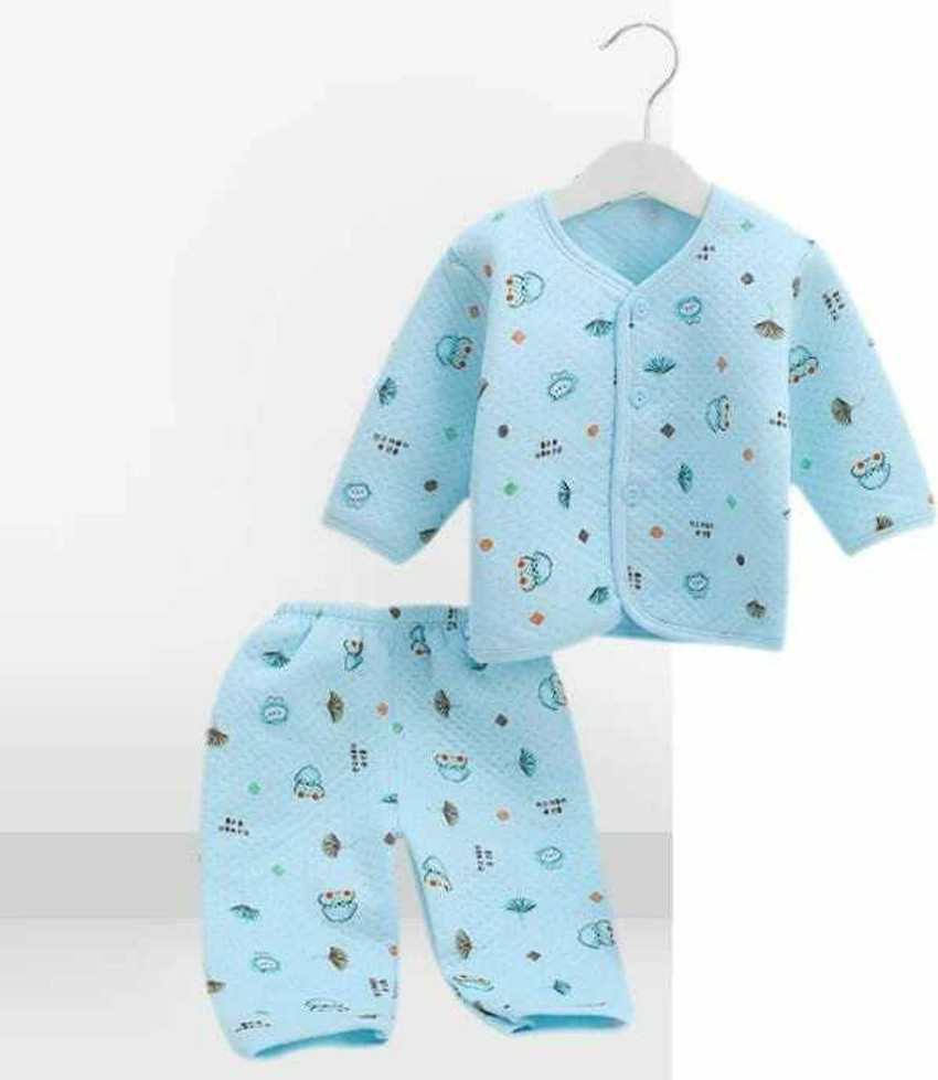 shubhcollection New Born Baby Clothes 2 Pcs Set Unisex Baby Fleece Falalen Suit Infant Clothes Buy Baby Care Combo in India Flipkart