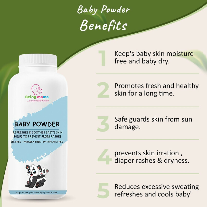 Baby best sale powder face