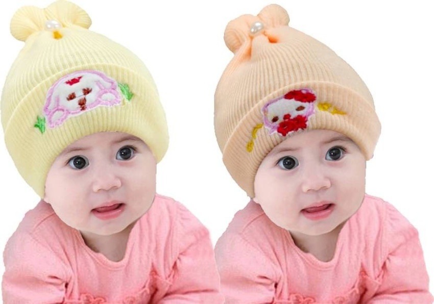 Goyoku New Born Baby Soft Winter Woolen Monkey Cap for Baby 3 Pcs. 0 to 6 Months Buy Baby Care Combo in India Flipkart