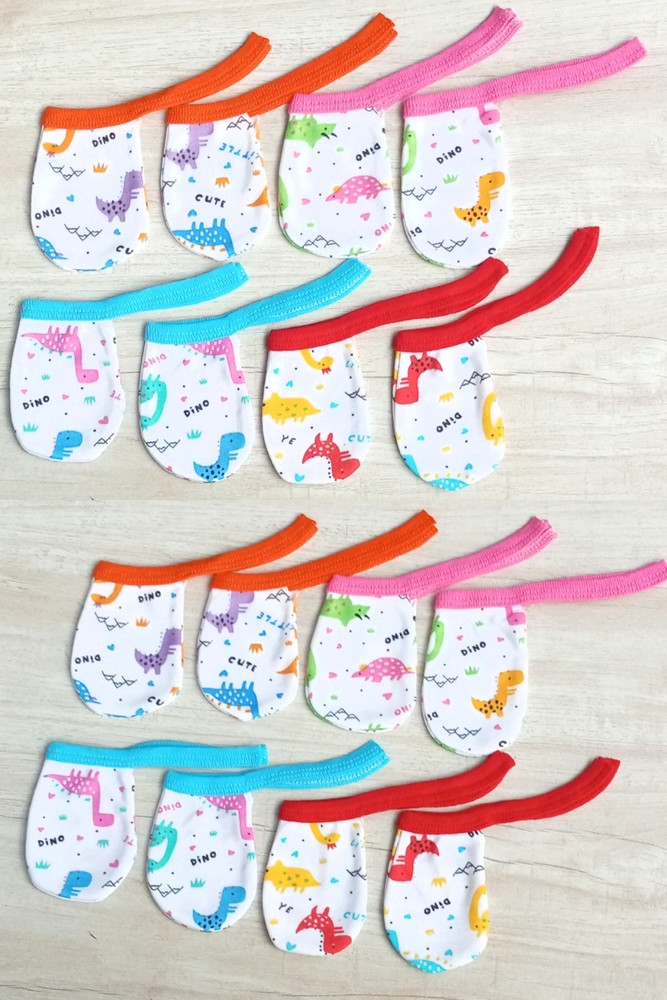 gracy 0 6m New Born Baby Mittens Baby Boys Girls Hand Gloves Multi