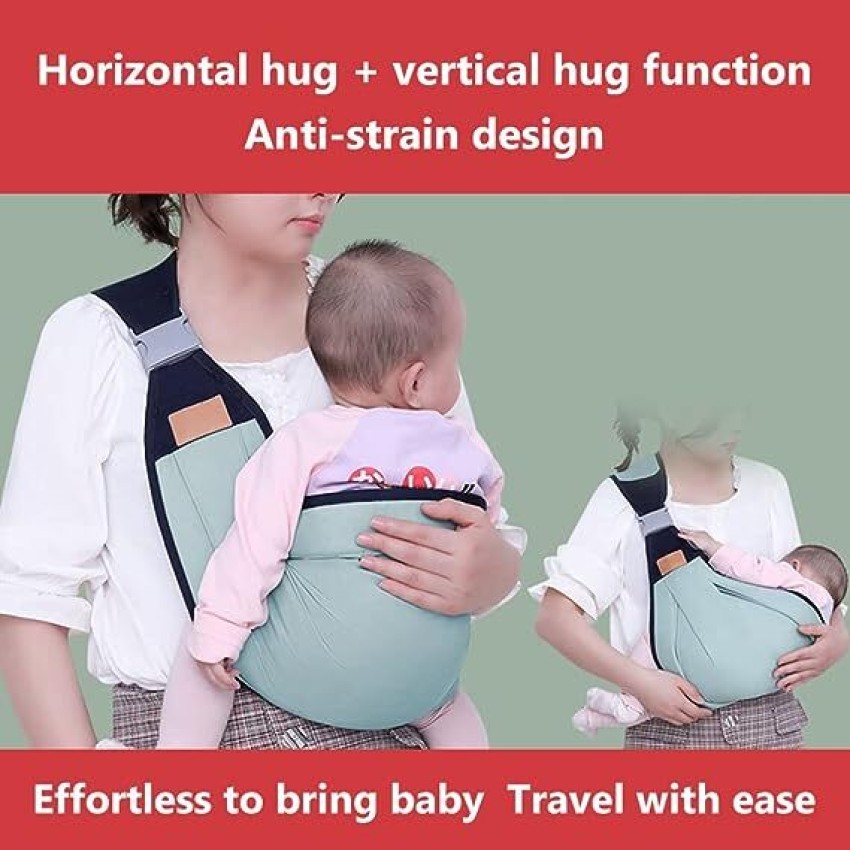 Baby sling hip outlet carry