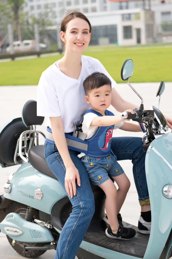 Kids motorcycle belt top