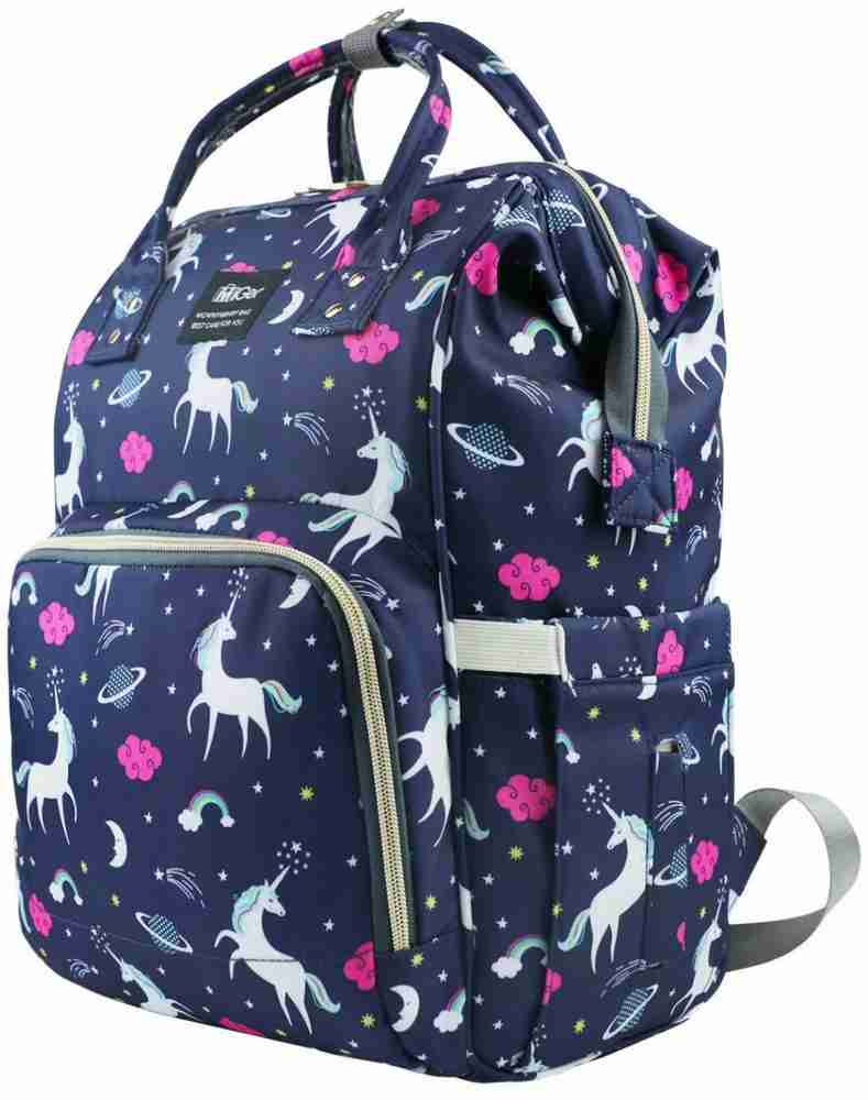 Unicorn diaper deals bag backpack