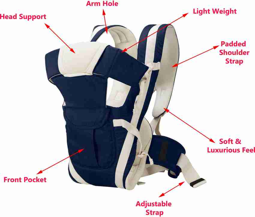 LIME FIT Baby Carry Bag for 0 to 2 Years 4 in 1 Soft