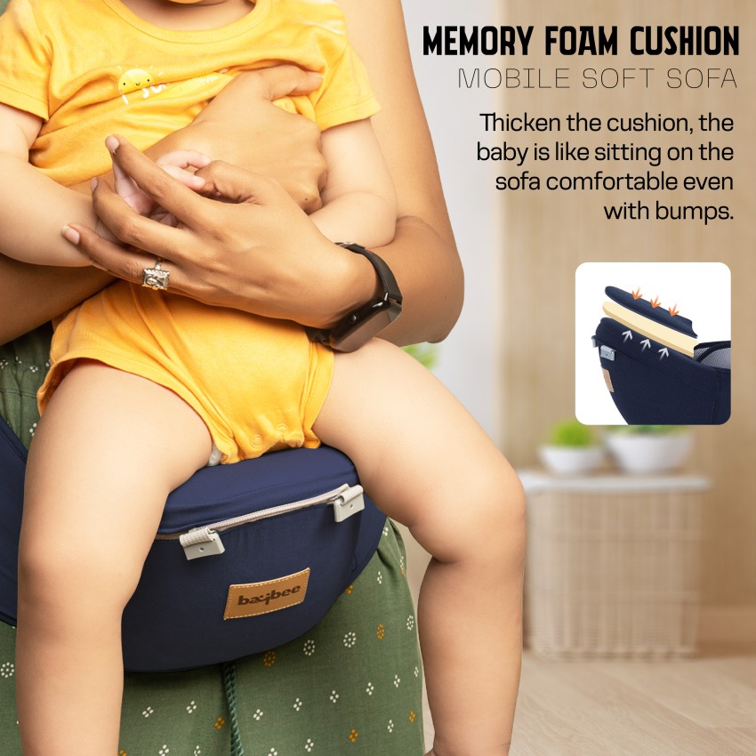 Ergo 6 in 1 Hip Seat Baby Carrier with 6 Carry Positions, Baby Carrier –  Baybee India