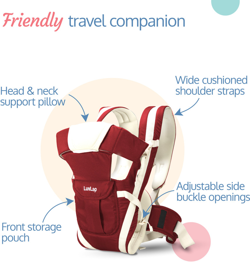 LuvLap Elegant Baby Carrier with 4 carry positions for 4 to 24 months baby Baby Carrier Carrier available at reasonable price. Buy Baby Care Products in India Flipkart