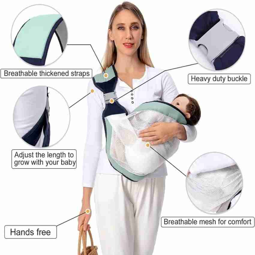 Enrich Shopee Baby Carrier Wrap with Hip Seat Breathable Easy
