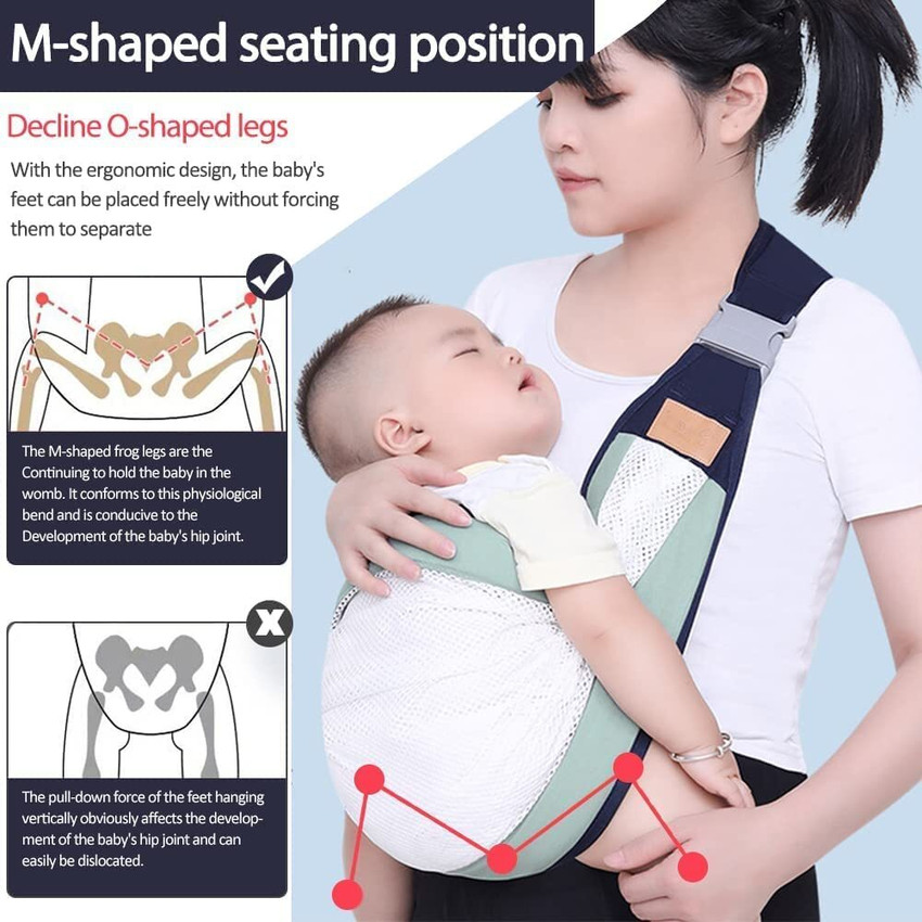 Over the shoulder new arrivals baby holder