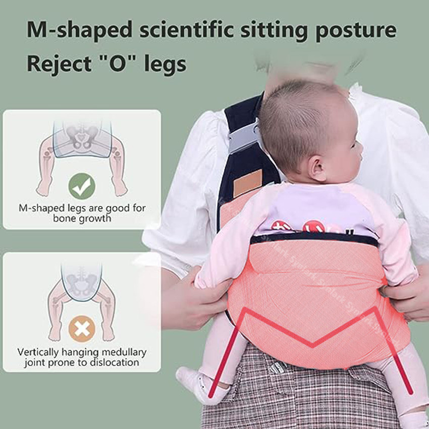 Pseudo Baby Sling Carrier for Newborn Breathable Mesh One
