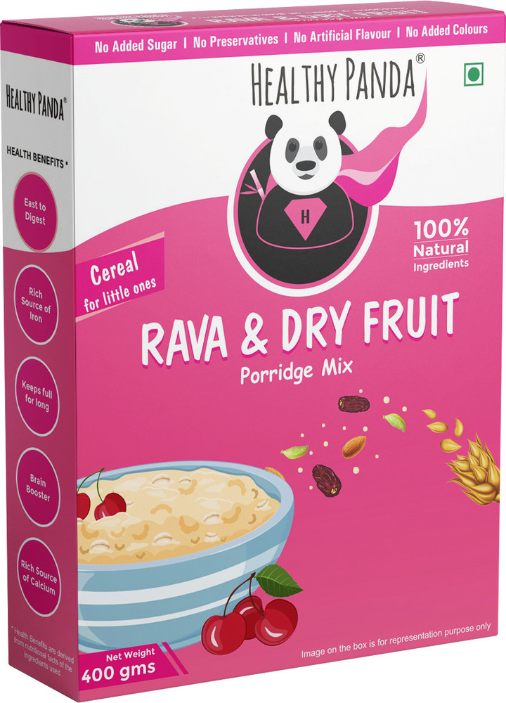 HEALTHY PANDA Rava Porridge First Food for Babies 400 g