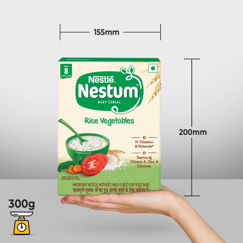 Nestle NESTUM Baby Cereal Flavors
