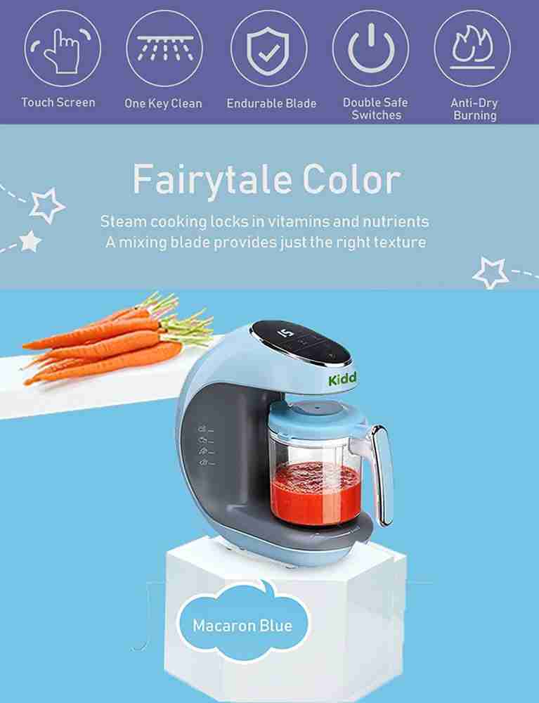 Evla's Baby Food Maker, Steamer, Blender, Grinder, Food Processor