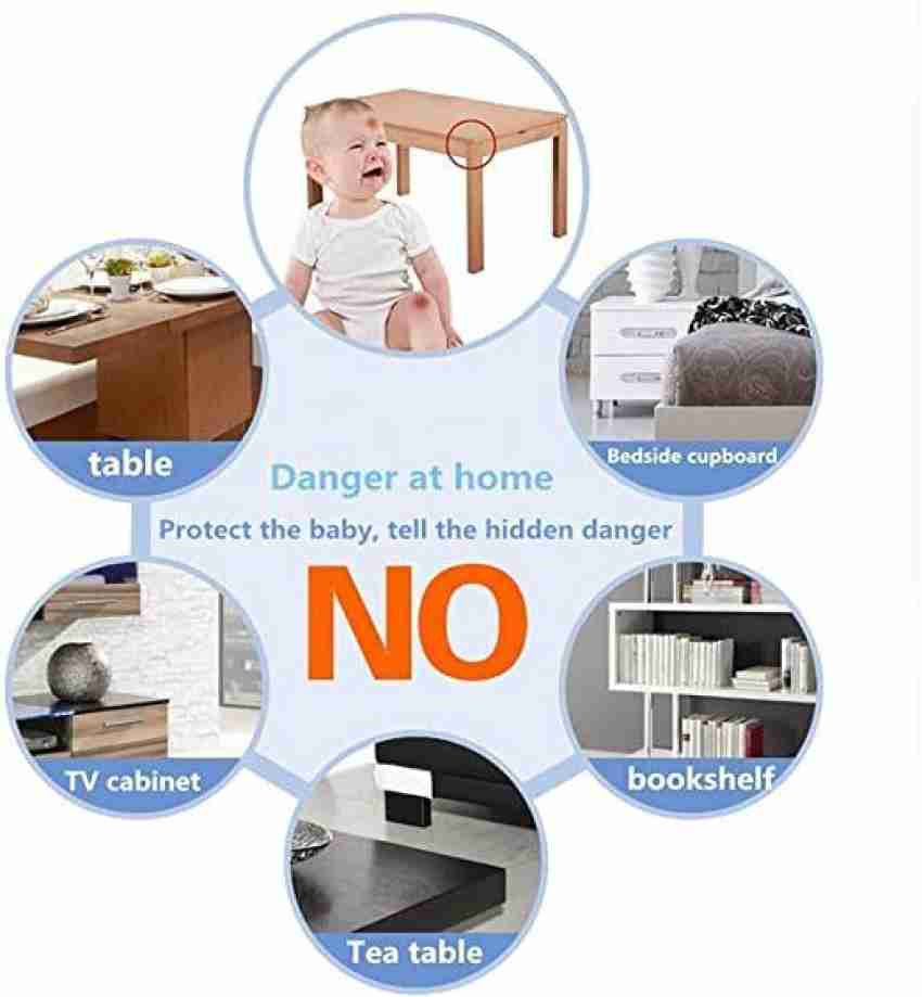 4 Pcs/Pack Baby Safety Corner Table Corner Protector Furniture Corners  Angle Protection Child Safety Tape