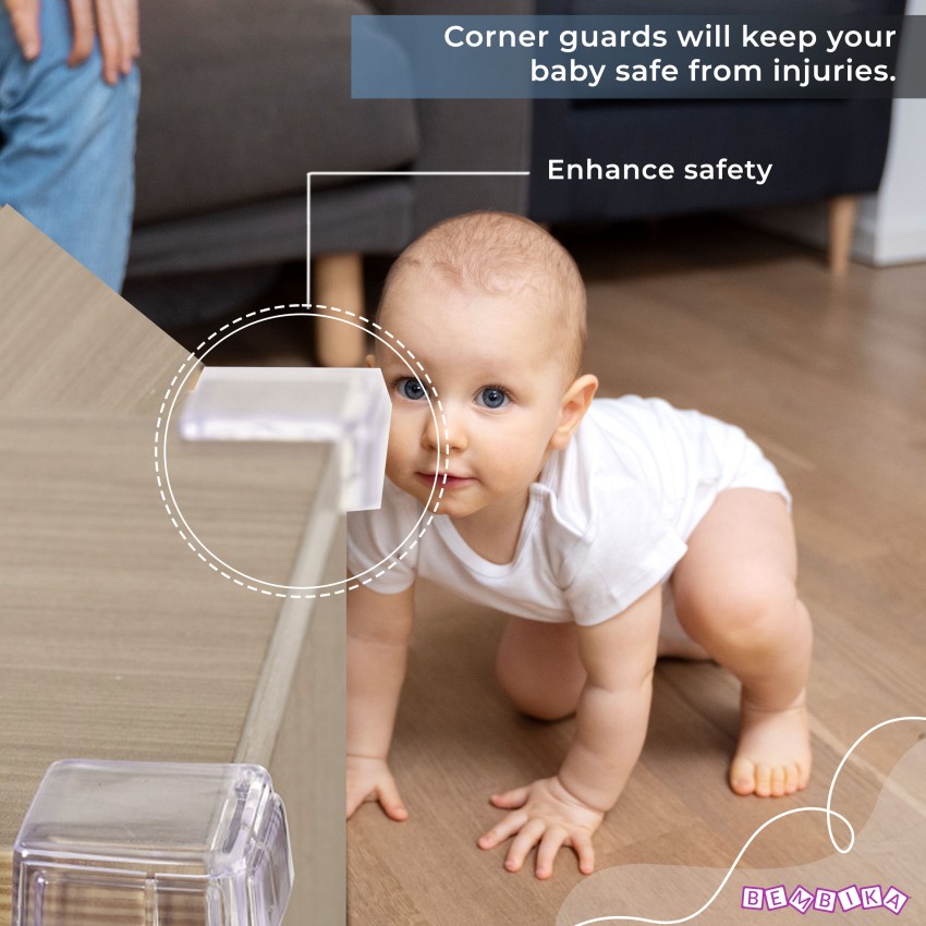 Bembika Baby Safety Corner Protector, Baby Proofing Corner & Edge