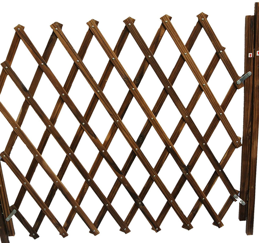 Lyla Accordion Gate Dogs Screen Door Folding Safety Gate for