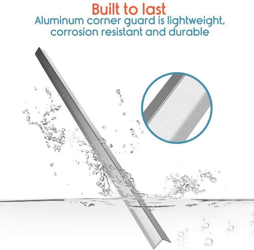 Aluminium corner guard top