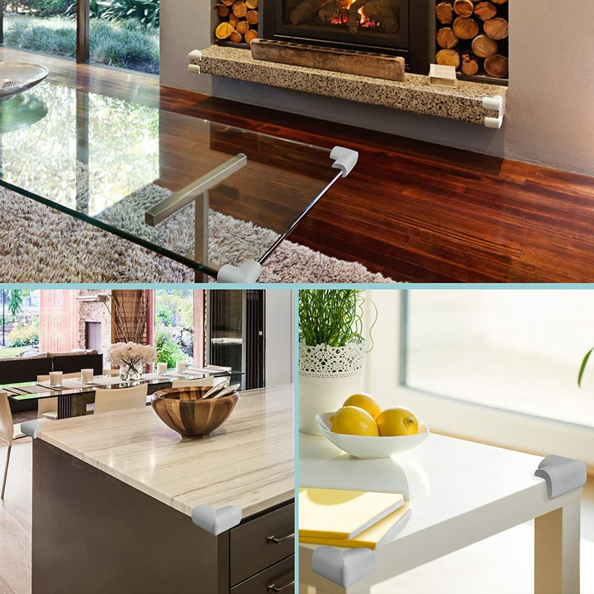 Kitchen island store corner protectors