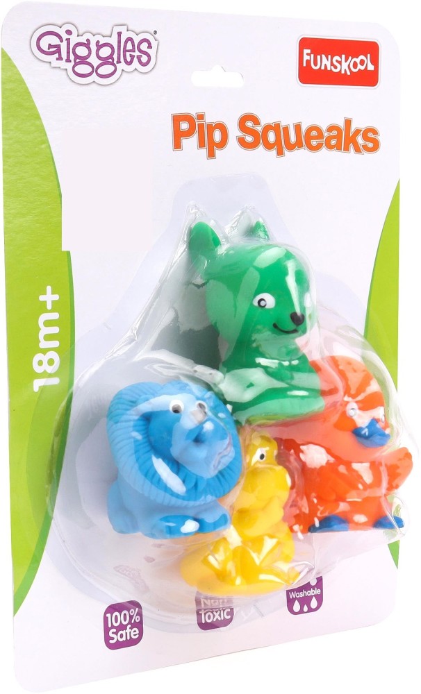 SABIRAT Cute Soft Frog Bath Toys for New-Born Babies & Kids [Pack