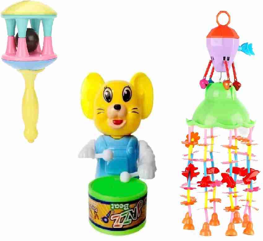 PRV TOYS baby.rattles and dancing toys for babies Musical Jhoomar