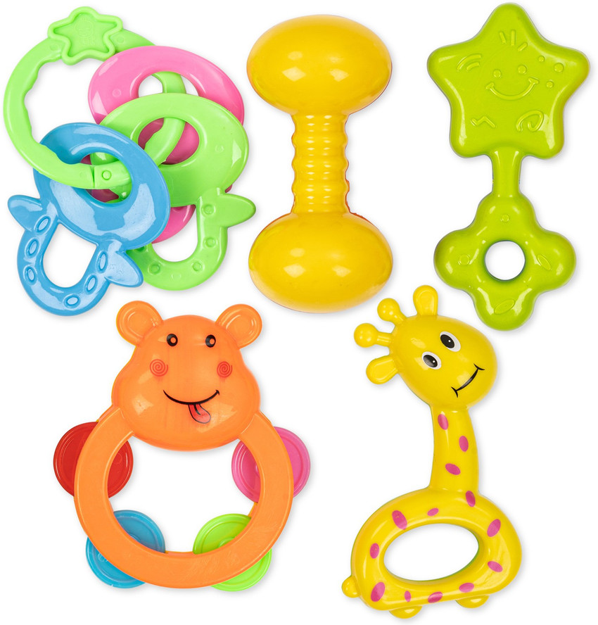 baybee Newborn baby toys Rattles Set for Babies 0 6 Months 5Pcs Rattle Set Multicolor Rattle Price in India Buy baybee Newborn baby toys Rattles Set for Babies 0 6 Months 5Pcs Rattle Set Multicolor