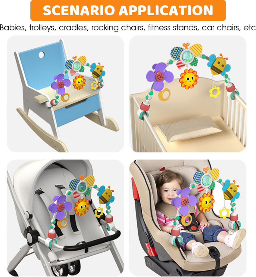 HASTHIP Hanging Toys for Babies 0 6 Months Cot Mobile Stroller Toy Crib Toy Arch Crib Rattle Price in India Buy HASTHIP Hanging Toys for Babies 0 6 Months Cot Mobile Stroller Toy