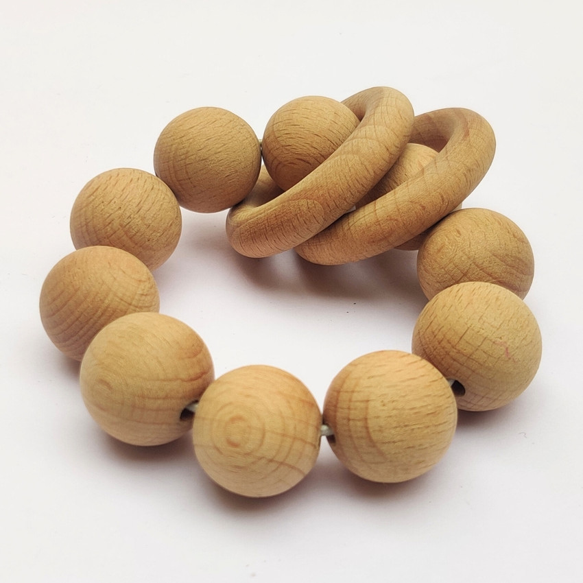Wooden newborn baby toys sales