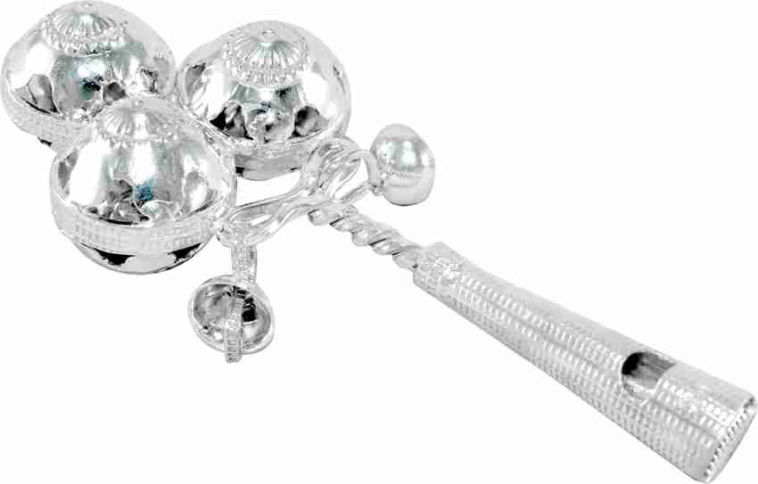 Silver rattle 2025 for babies