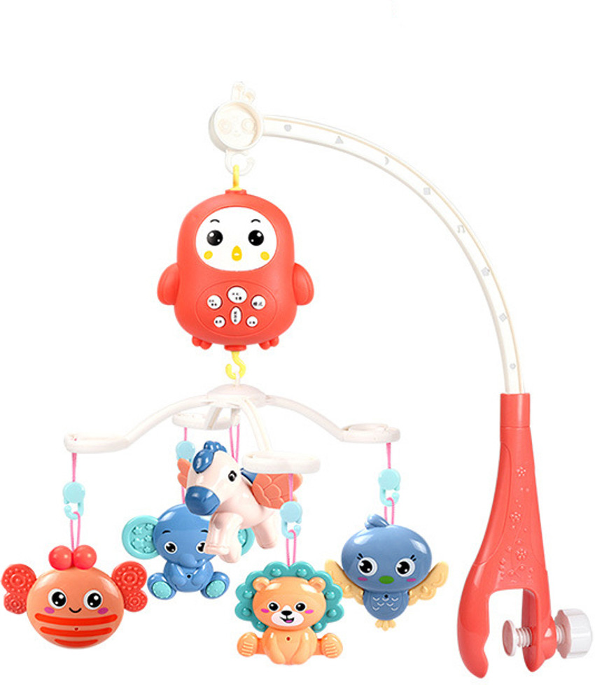 PATPAT Hanging Toys for Babies 0 6 Months Cot Mobile Musical Toys