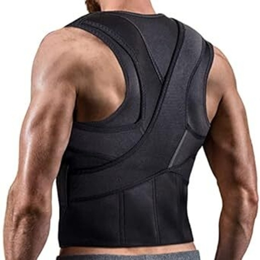 Back brace for mid back pain clearance