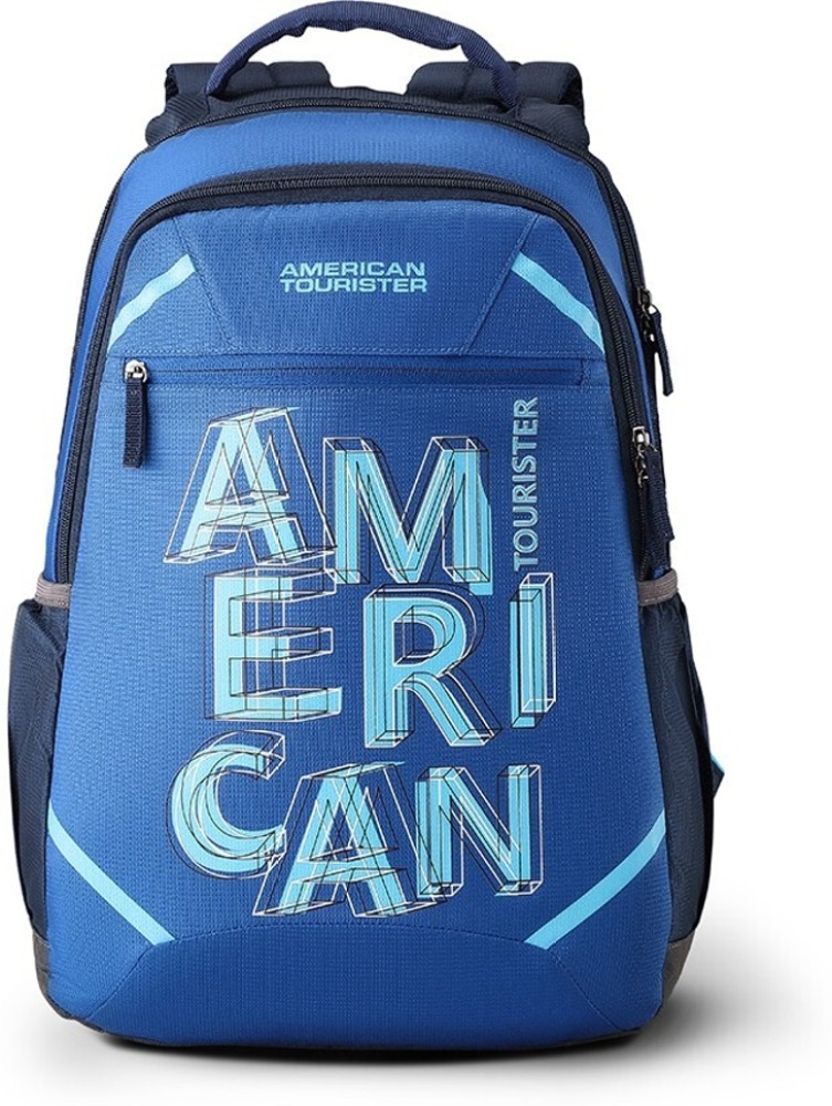 AMERICAN TOURISTER Rave Sch Bag 03 29 L Backpack Blue Price in