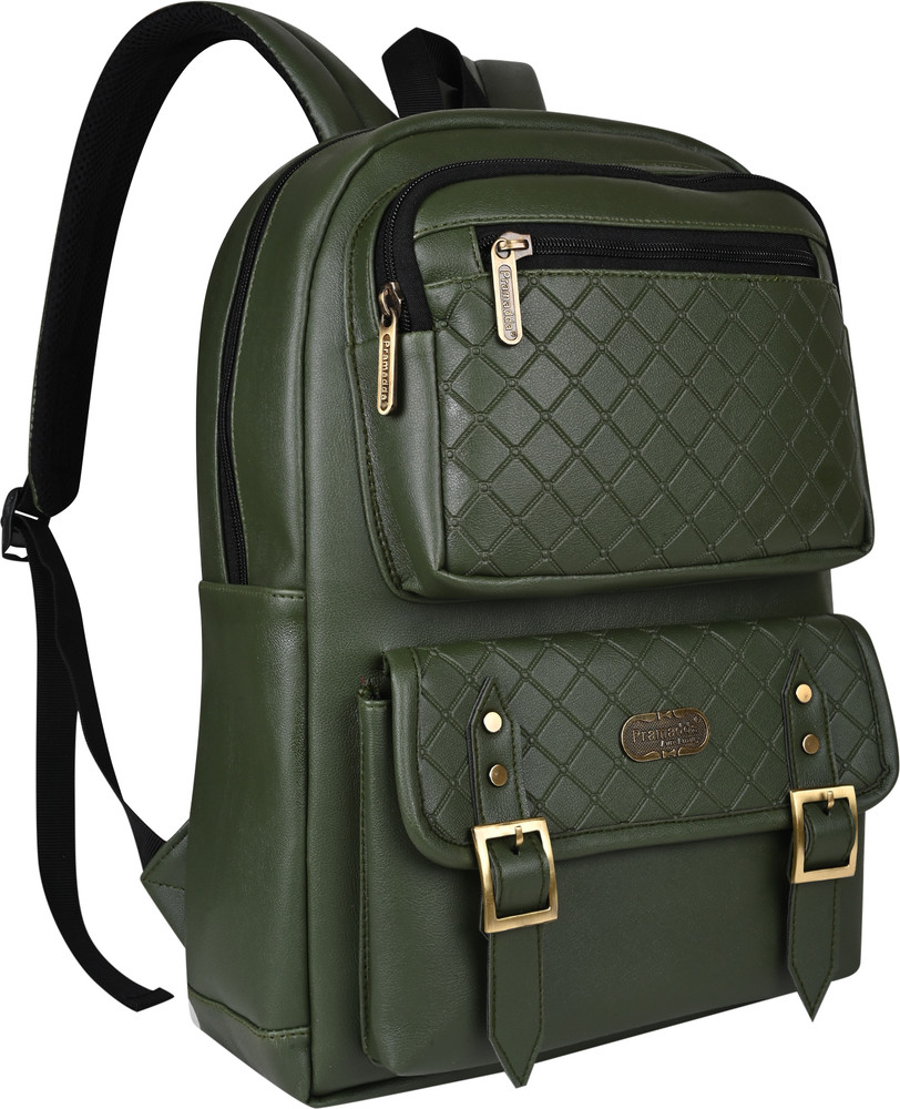 Leather backpack flipkart shop