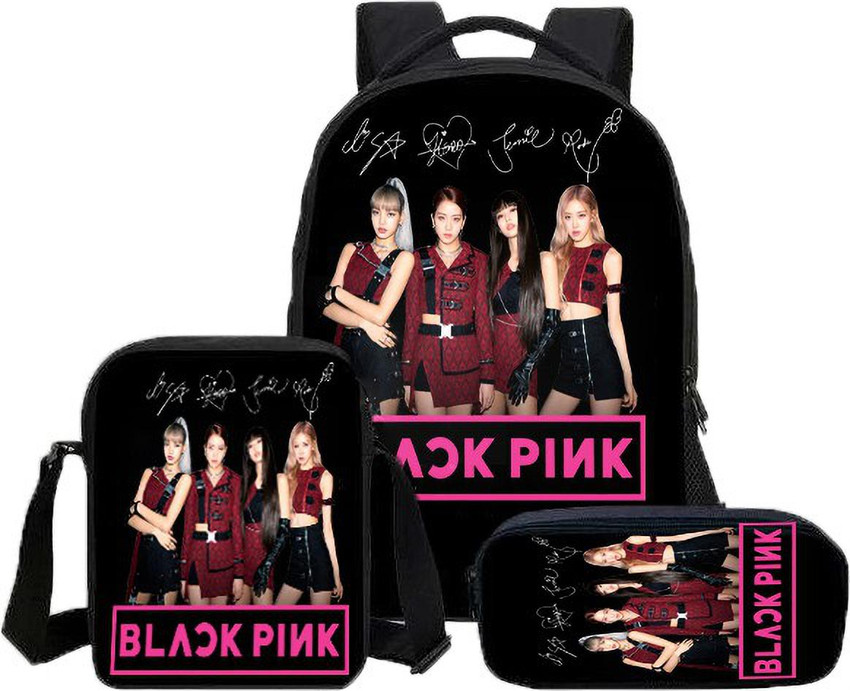 Backpack discount black pink