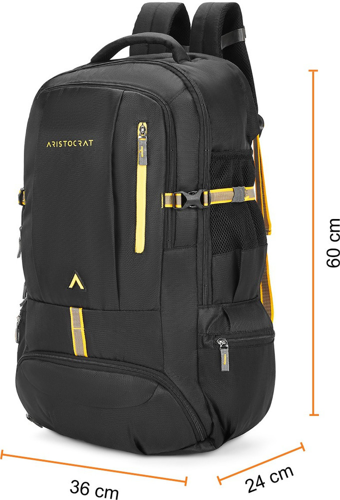 Aristocrat hike polyester 45l hiking rucksack backpack cheap