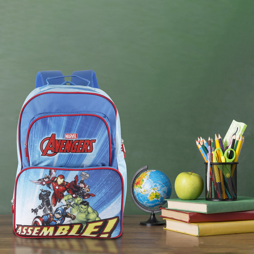 MARVEL Avengers Superheroes Unisex Kids School bag for Boys 2 9 Years AZ963 14 L Backpack Blue Red Price in India Flipkart