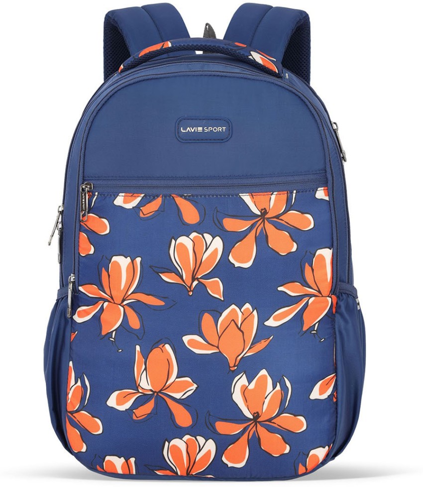 Lavie Sport Bloomy Floral Printed School 32 L Backpack