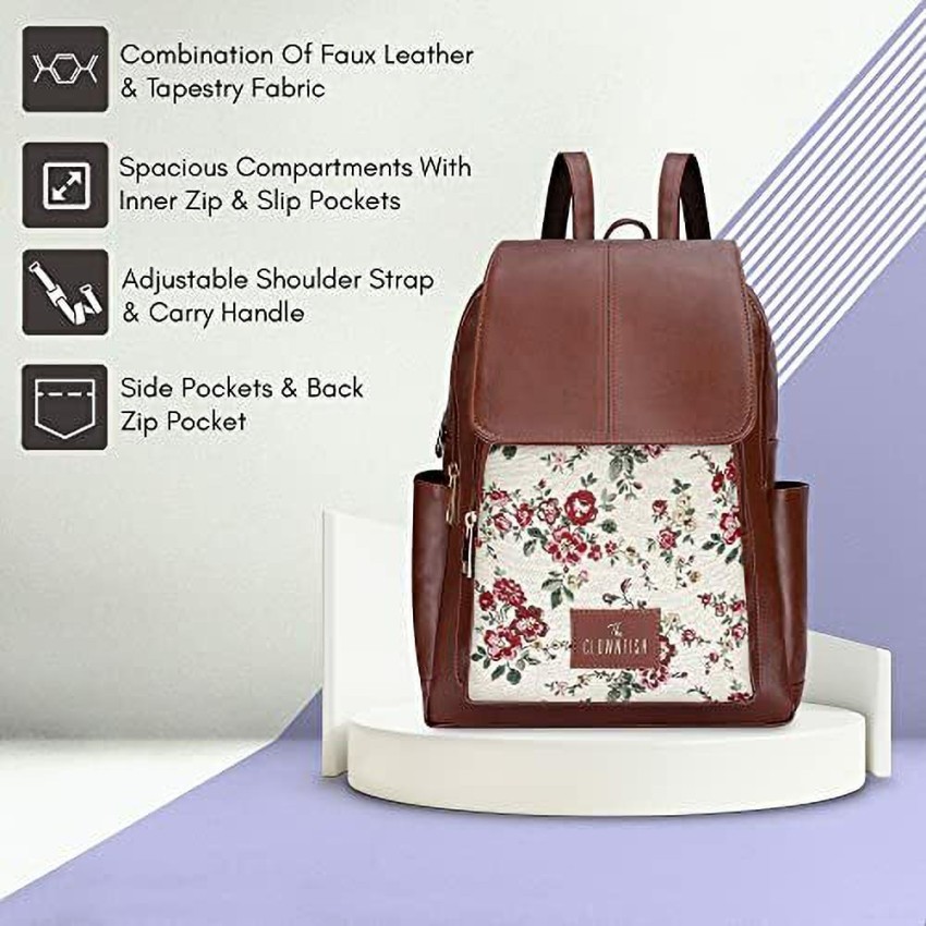 Tapestry backpack discount