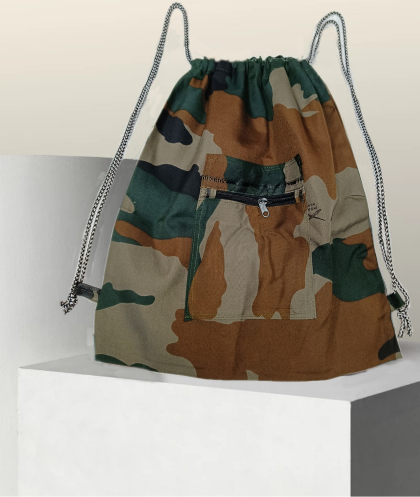 Military drawstring backpack 2025