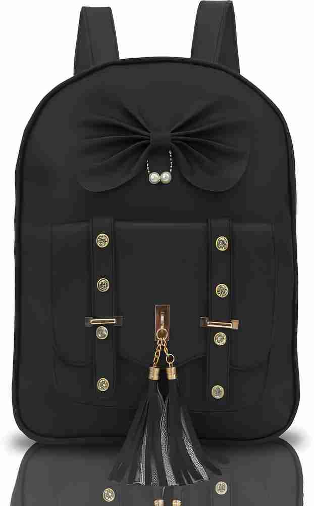Classy black backpack outlet